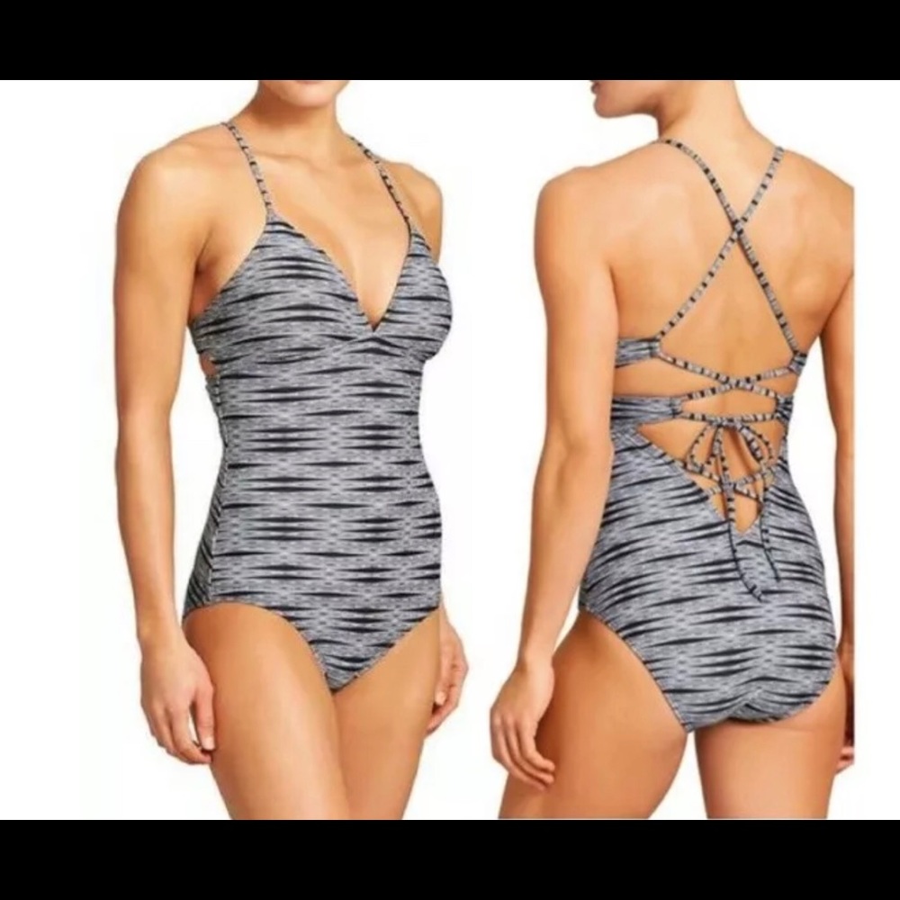 Athleta Ariel One Piece Bathing Suit Sz Large NWT